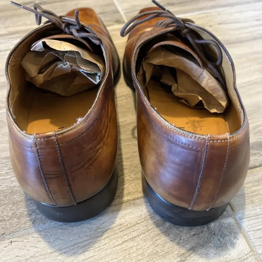 MAGNANNI FLEX MENS DRESS SHOES SIZE US12 MADE IN SPAIN GOOD CONDITION *READ*
